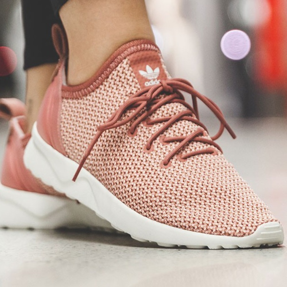 Adidas Raw Pink ZX FLUX ADV VIRTUE SOCK Sneakers